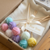scented flower candles for her